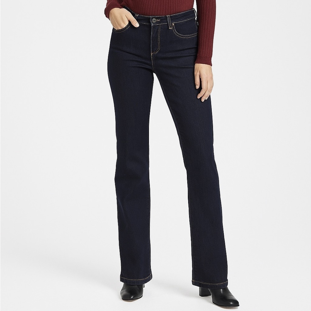 G.H Bass & Co Women’s Dark Navy Blue Straight Leg Jeans - Size 6